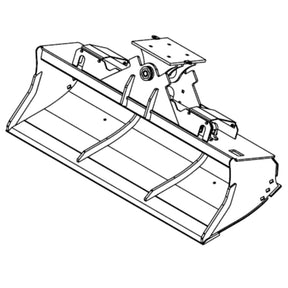 Grabenräumlöffel Hydraulisch 1800mm 180cm MS08SY KL5